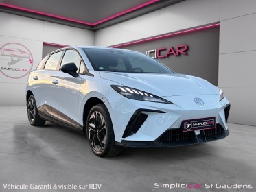 Mg mg4 ev 51kwh - 125 kw 2wd standard radars de recul apple carplay garantie 12 mois occasion simplicicar labarthe...