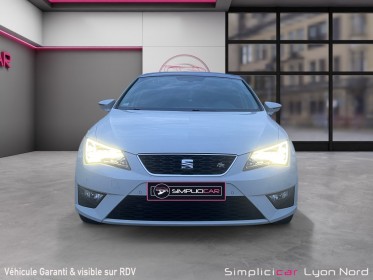 Seat leon 2.0 tdi 184 start/stop fr   toit ouvrant , distribution faite  , siège cuir alcantara , garantie 12 mois occasion...