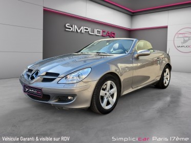 Mercedes slk 200 k a occasion paris 17ème (75)(porte maillot) simplicicar simplicibike france