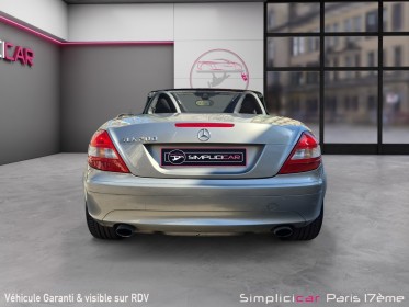 Mercedes slk 200 k a occasion paris 17ème (75)(porte maillot) simplicicar simplicibike france