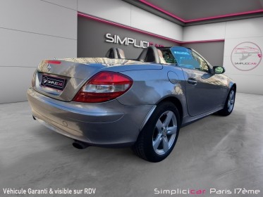 Mercedes slk 200 k a occasion paris 17ème (75)(porte maillot) simplicicar simplicibike france
