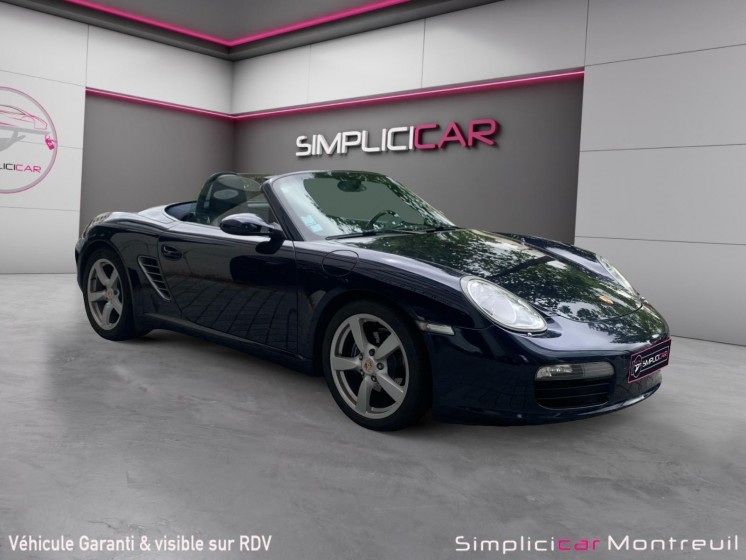 Porsche boxster 2.7i 245 ch tiptronic s a carplay entretiens porsche garantie 12 mois occasion simplicicar le raincy...