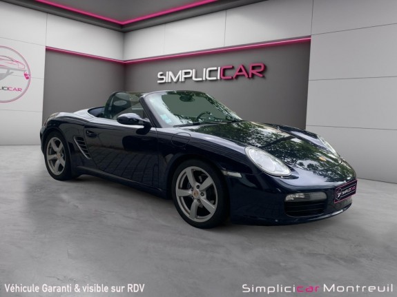 Porsche boxster 2.7i 245 ch tiptronic s a carplay entretiens porsche garantie 12 mois occasion simplicicar le raincy...