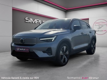 Volvo c40 recharge twin awd 408ch 1edt plus - entretien volvo - full options - garantie 12 mois occasion simplicicar brest...