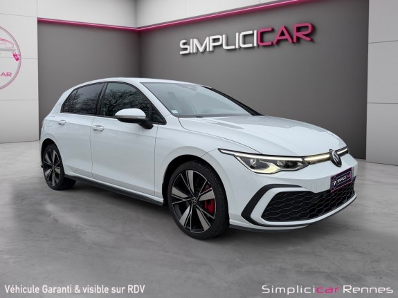 Volkswagen golf 8 gte hybrid rechargeable 1.4 245 - lumières d'ambiances - carplay - sièges chauffants... occasion...