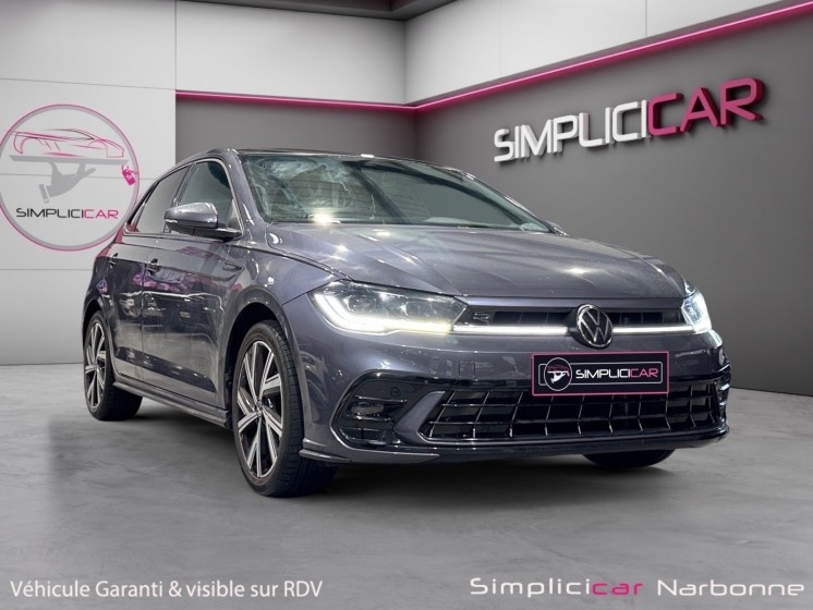 Volkswagen polo 1.0 tsi 95 ss bvm5 r-line garantie 12 mois toit ouvrant carplay occasion simplicicar narbonne simplicicar...
