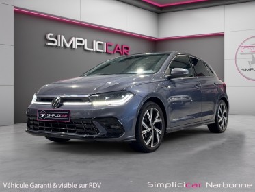 Volkswagen polo 1.0 tsi 95 ss bvm5 r-line garantie 12 mois toit ouvrant carplay occasion simplicicar narbonne simplicicar...