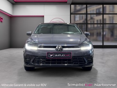 Volkswagen polo 1.0 tsi 95 ss bvm5 r-line garantie 12 mois toit ouvrant carplay occasion simplicicar narbonne simplicicar...