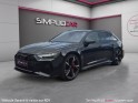 Audi rs6 c8 avant 4,0 v8 tfsi 600 ch malus paye full black echappement rs matrix laser pack design rs gris suivi audi......