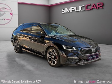 Skoda octavia combi 2.0 tdi 200 ch dsg7 rs occasion cannes (06) simplicicar simplicibike france