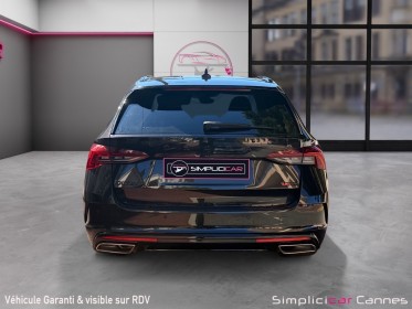 Skoda octavia combi 2.0 tdi 200 ch dsg7 rs occasion cannes (06) simplicicar simplicibike france