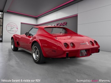 Chevrolet corvette c3  v8 350ci stingray occasion simplicicar reims simplicicar simplicibike france