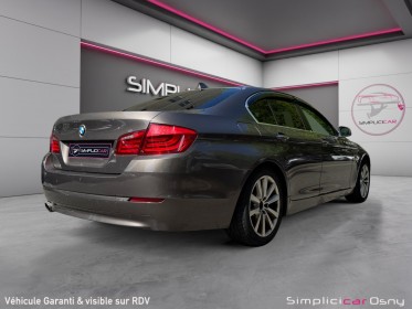 Bmw serie 5 f10 520d pack luxe 184 ch || garantie 12 mois || occasion osny simplicicar simplicibike france