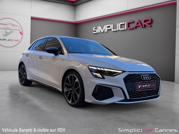 Audi a3 sportback 35 tdi 150 s tronic 7 s line occasion cannes (06) simplicicar simplicibike france