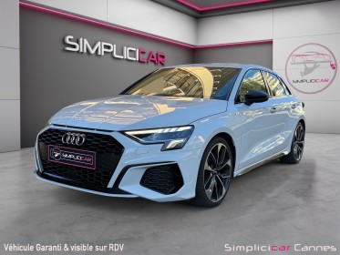 Audi a3 sportback 35 tdi 150 s tronic 7 s line occasion cannes (06) simplicicar simplicibike france