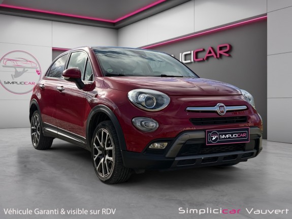Fiat 500x 2.0 multijet 140 ch 4x4 at9 cross radar ar gps tactile toit ouvrant panoramique garantie 12 mois occasion...