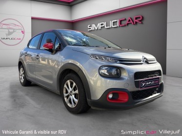 Citroen c3 c3 bluehdi 100 ss bvm5 feel, carplay, garantie 12 mois occasion simplicicar villejuif  simplicicar simplicibike...