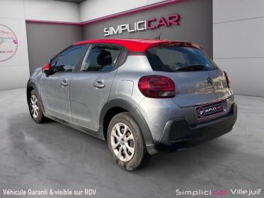 Citroen c3 c3 bluehdi 100 ss bvm5 feel, carplay, garantie 12 mois occasion simplicicar villejuif  simplicicar simplicibike...