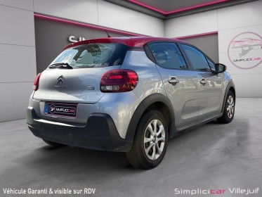 Citroen c3 c3 bluehdi 100 ss bvm5 feel, carplay, garantie 12 mois occasion simplicicar villejuif  simplicicar simplicibike...