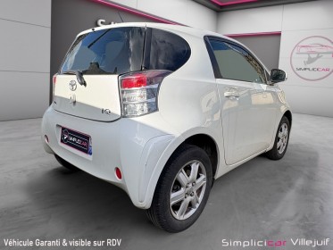 Toyota iq iq² 68 vvt-i multidrive, boite auto, garantie 12 mois occasion simplicicar villejuif  simplicicar simplicibike...