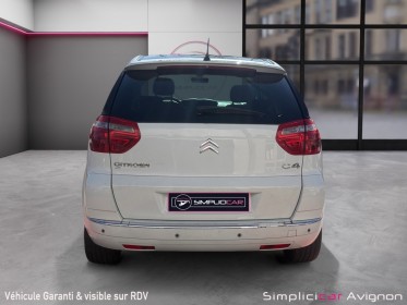 Citroen c4 picasso exclusive hdi 110 fap airdream bmp6 occasion avignon (84) simplicicar simplicibike france