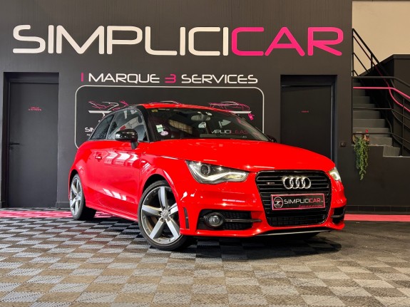 Audi a1 1.2 tfsi 86 s line garantie 12 mois occasion  simplicicar aix les bains simplicicar simplicibike france