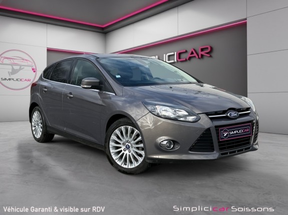 Ford focus 1.6 tdci 115 titanium - 2° main/suivi complet/clim/radar/phares auto - garantie 12 mois occasion simplicicar...