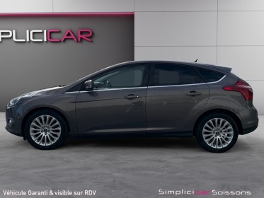 Ford focus 1.6 tdci 115 titanium - 2° main/suivi complet/clim/radar/phares auto - garantie 12 mois occasion simplicicar...