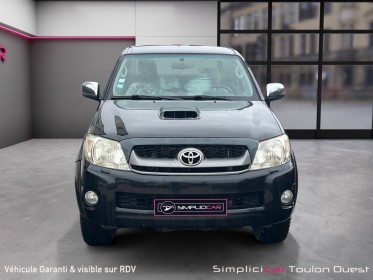 Toyota hilux simple cabine 4x4 144 d-4d occasion simplicicar toulon ouest simplicicar simplicibike france