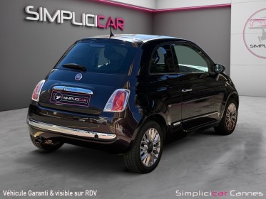 Fiat 500 1.2 8v 69 ch lounge occasion cannes (06) simplicicar simplicibike france