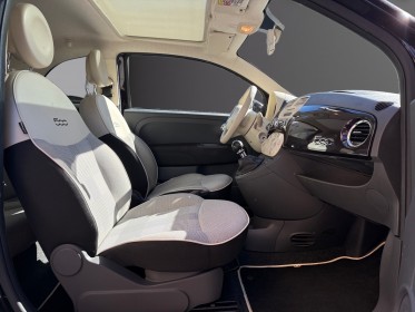 Fiat 500 1.2 8v 69 ch lounge occasion cannes (06) simplicicar simplicibike france