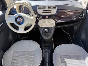 Fiat 500 1.2 8v 69 ch lounge occasion cannes (06) simplicicar simplicibike france