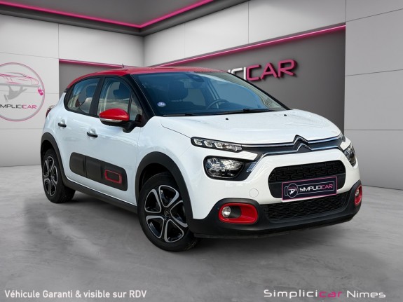 Citroen c3 110 ch bvm6 finition shine - caméra - apple carplay - régulateur - garantie 12 mois occasion simplicicar nimes -...