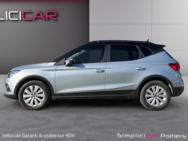 Seat arona 1.0 ecotsi 115 ch start/stop bvm6 style carplay radar av ar garantie 12 mois occasion simplicicar poitiers...