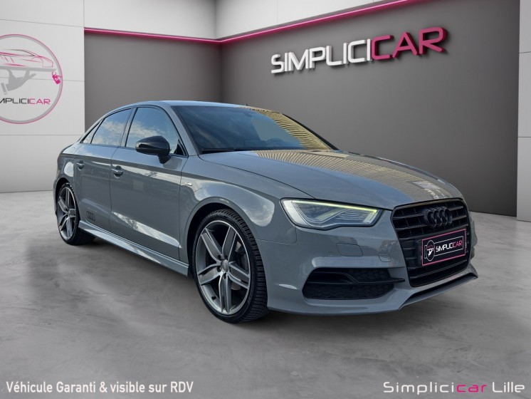 Audi a3 berline 2.0 tdi 150 s line / sièges chauffants / carnet audi occasion simplicicar lille  simplicicar simplicibike...