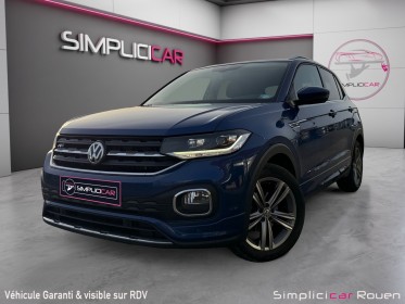 Volkswagen t-cross 1.0 tsi 115 start/stop dsg7 r-line / garantie 12 mois occasion simplicicar rouen simplicicar simplicibike...