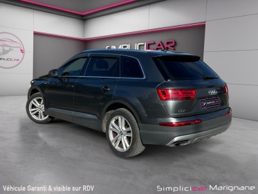 Audi q7 q7 3.0 v6 tdi clean diesel 218 tiptronic 8 quattro 7places s line garantie 12 mois occasion simplicicar marignane ...