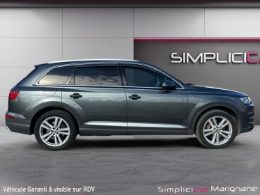 Audi q7 q7 3.0 v6 tdi clean diesel 218 tiptronic 8 quattro 7places s line garantie 12 mois occasion simplicicar marignane ...