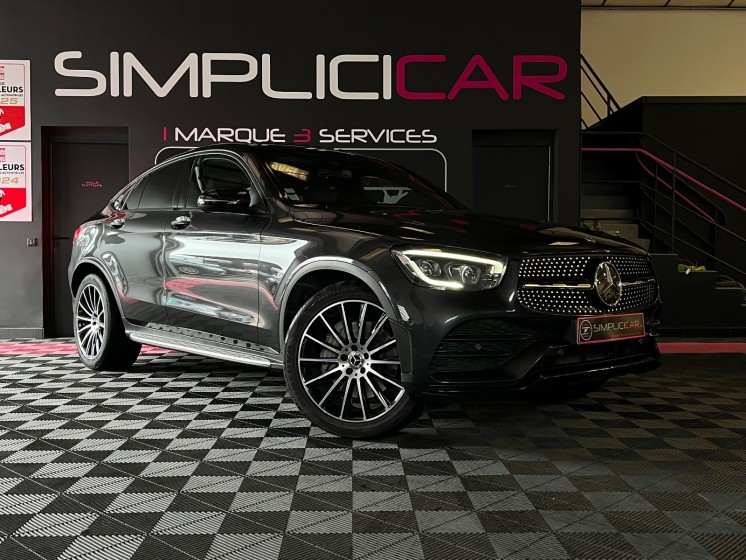 Mercedes glc coupe 220 d 9g-tronic 4matic launch edition amg line - garantie 12 mois - occasion  simplicicar aix les bains...