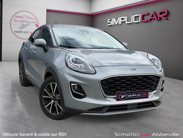 Ford puma 1.0 ecoboost 125 ch mhev ss powershift titanium x occasion abbeville simplicicar simplicibike france