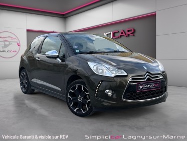 Citroen ds3 vti 82 so chic - historique complet - distribution effectuée occasion simplicicar lagny  simplicicar...