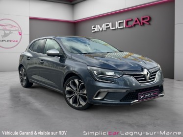 Renault megane iv berline tce 140 fap gt-line - historique complet occasion simplicicar lagny  simplicicar simplicibike france