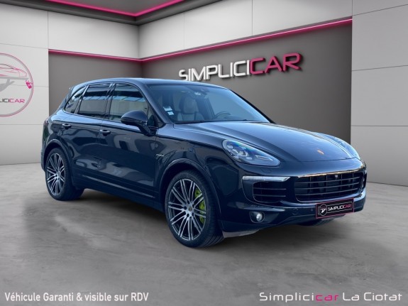 Porsche cayenne 3.0 v6 416 ch s platinium edition e-hybrid tiptronic a garantie 12 mois occasion simplicicar la ciotat...