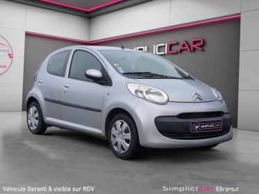 Citroen c1 1.0i pack sensodrive a - garantie 12 mois occasion simplicicar brest simplicicar simplicibike france