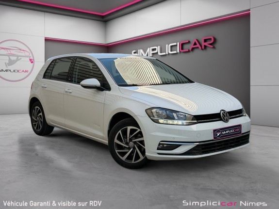 Volkswagen golf 1.4 tsi 125 dsg7 sound - carplay - caméra - acc - garantie 12 mois occasion simplicicar nimes - rb auto...