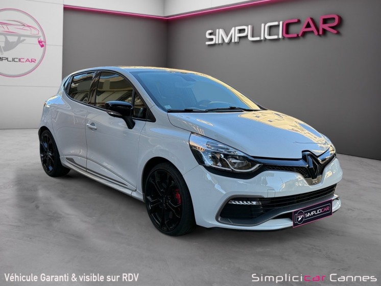 Renault clio iv 1.6 turbo 200 rs edc cup entretien complet. occasion cannes (06) simplicicar simplicibike france