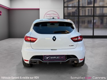 Renault clio iv 1.6 turbo 200 rs edc cup entretien complet. occasion cannes (06) simplicicar simplicibike france