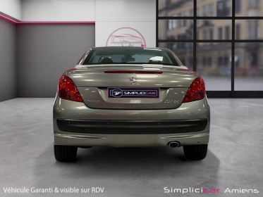 Peugeot 207 cc 1.6 hdi 16v 110ch blue lion féline occasion simplicicar amiens  simplicicar simplicibike france