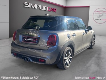 Mini cooper s cooper s 192 ch bva7/ camera/ toit panoranique /radar av ar/garantie 12 mois occasion  simplicicar nice -...