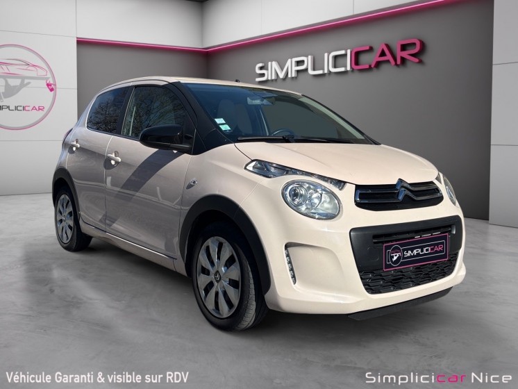 Citroen c1 vti 72 millenium/ radar arr /clim /garantie 12 mois occasion  simplicicar nice - pfvauto simplicicar simplicibike...